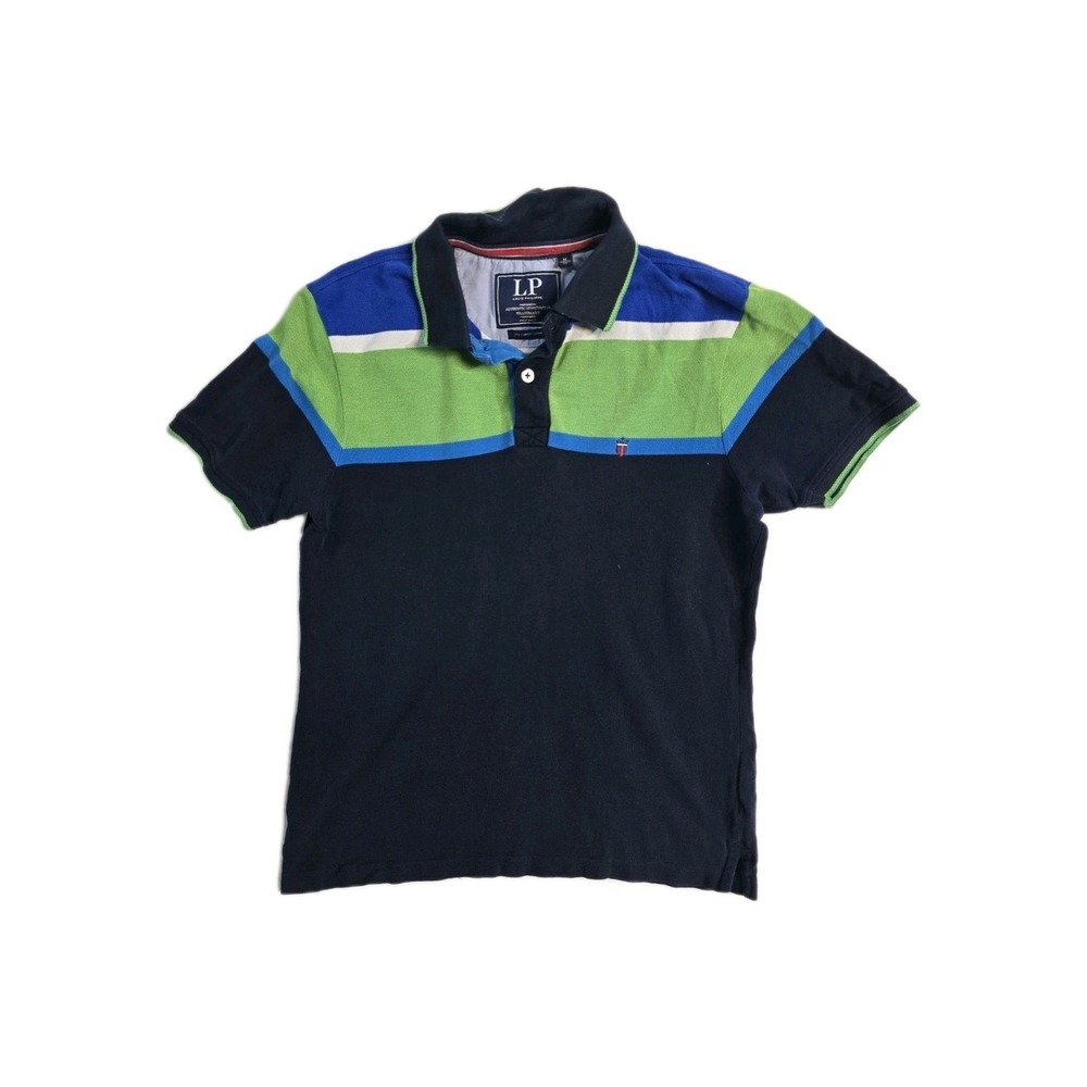 louis‎ philippe Polo Shirt M Blue Green